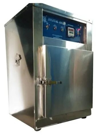 Shivam 50-150 Degree Celsius Electric Stainless Steel Laboratory Hot Air Oven, Display Type : Digital