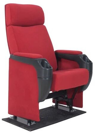 Plain Auditorium Prime Chair, Color : Red