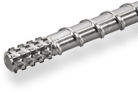 Kesar Extrusions Alloy Steel Hard Facing Screw, Length : Upto 5500mm