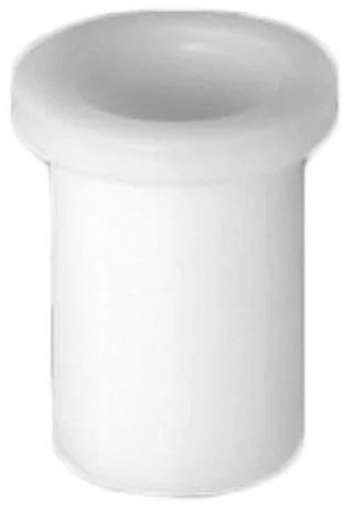 Plain Polished 20mm White Nylon Bush For Industrial Use