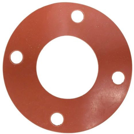 6 Sigma Plain Round Rubber Flange Gasket For Industrial Use