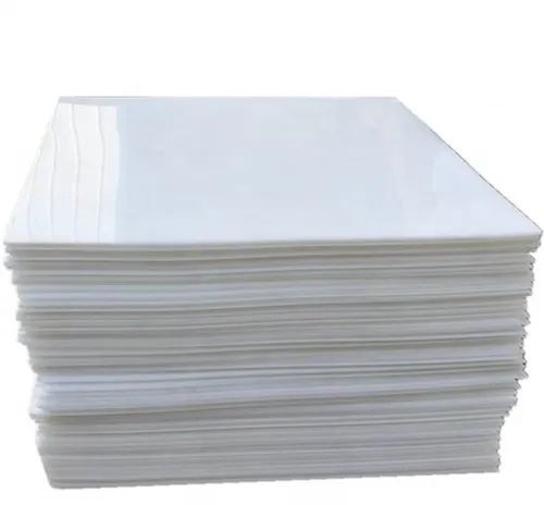 6 Sigma Plain White UHMWPE Sheet For Construction