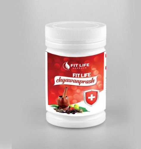 Fit Life Herbal Chyawanprash, Packaging Size : 500 Gm