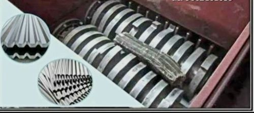 500-1000 Kg/HR Double Shaft Waste Metal Shredder Machine