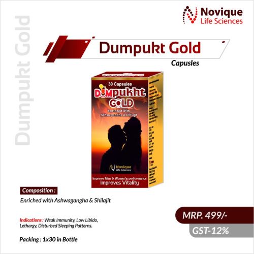 Dumpuk Gold Capsules, Age Group : Adult