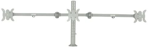 Horizontal Three Monitor Mount Arm, Screen Size : Upto 24