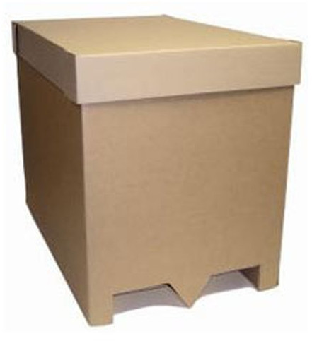 Plain Heavy Duty Corrugated Box For Used Shipping, Food Products Packaging