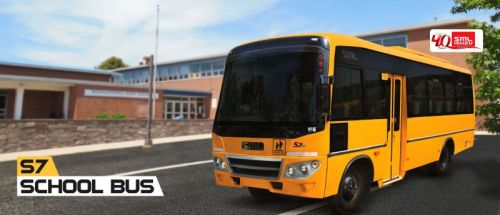 SML S7 CNG School Bus