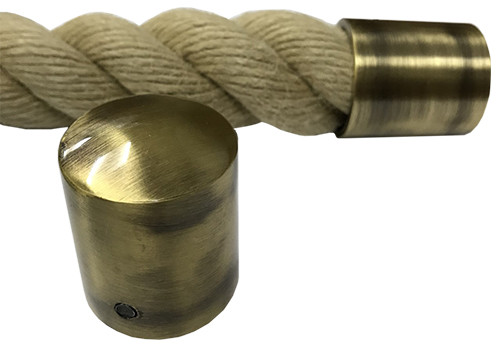 Polished Brass Decking Rope Clamp For Industrial Use