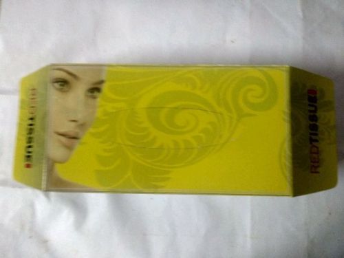 Customized Branded Red Tissues Paper Box And Refill
