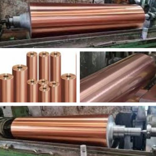 Phoenix Abc Polished Copper Coated Rollers, Shape : Round
