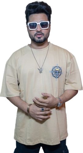 Medevil Cotton Unisex Gaara Oversized T-Shirt, Packaging Type : Polybag