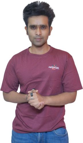 Unisex Medevil Wolf Oversized T Shirt, Packaging Type : Polybag