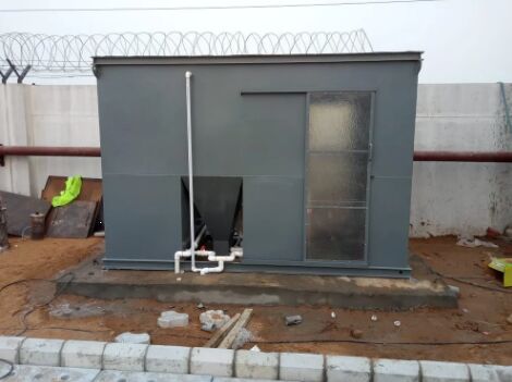Portable Sewage Treatment Plant, Material Of Construction : Mild Steel