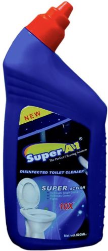 Super A1 Toilet Cleaner, Packaging Size : 500ml, 500 Ml