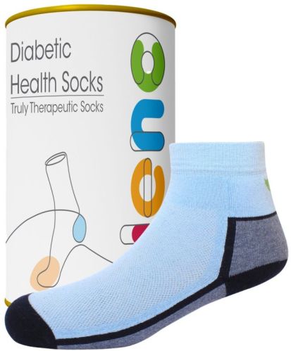 Cotton Plain Leno Diabetic Health Socks, Gender : Female, Male