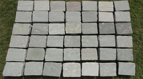 Plain Natural Grey Cobbles For Floor