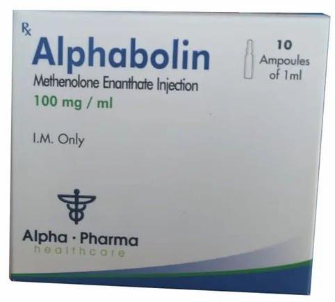 100mg Alphabolin Injection, Packaging Type : Paper Box