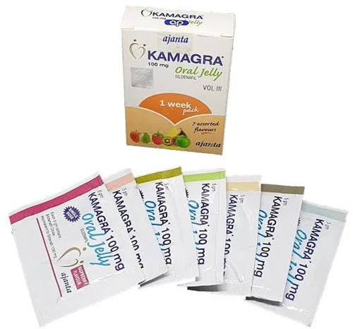 100mg Kamagra Oral Jelly Vol 3, Grade Standard : Medicine Grade