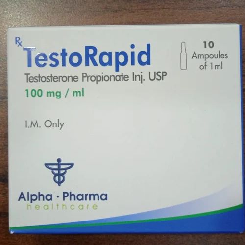 100mg Testo Rapid Injection, Packaging Type : Paper Box