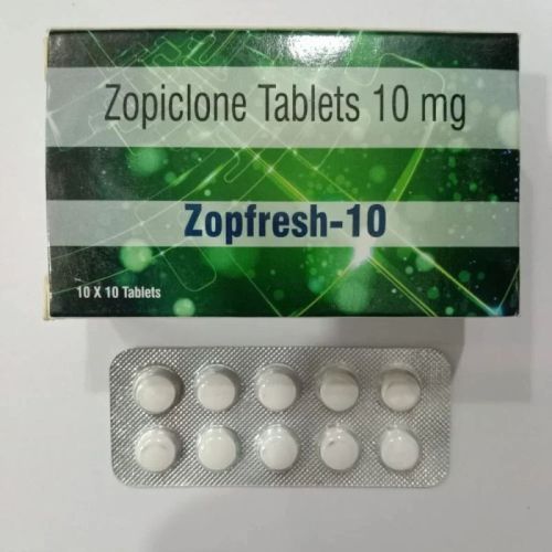 10mg Zopfresh Tablets, Composition : Zopiclone