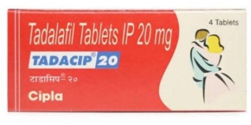 20mg Tadacip Tablets, Packaging Type : Strips