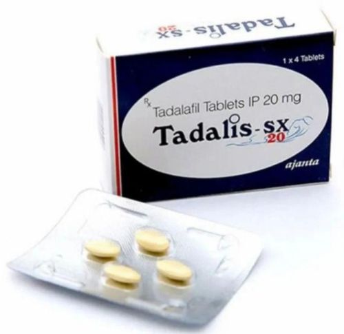 20mg Tadalis-SX Tablets, Packaging Type : Strips