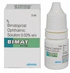 3ml Bimat Eye Drop, Packaging Type : Plastic Bottle