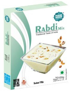 Mahe Noor 100gm Rabdi Mix, Taste : Sweet