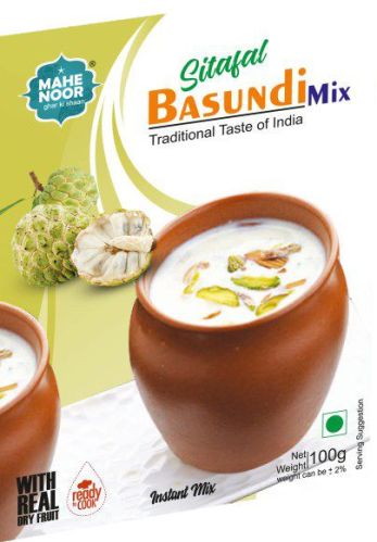 Mahe Noor 100gm Sitafal Basundi Mix, Taste : Sweet