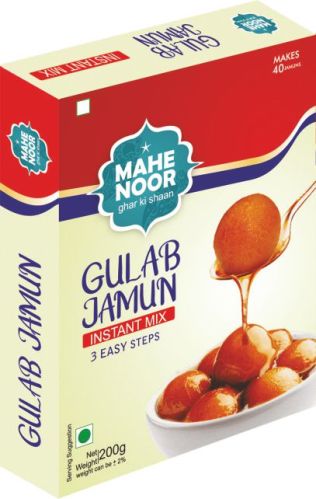 200gm Gulab Jamun Instant Mix, Packaging Type : Paper Box