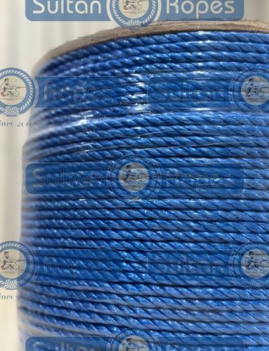 Blue PP Split Film Rope For Telecommunication