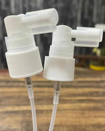 Plastic White Micro Spray Pump For Bottle Usage