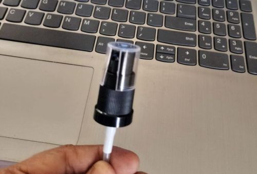 Plastic Plain 24mm Lotion Pumps, Shape : Round for Use Luna Bottle