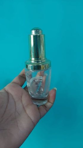 30ml Transparent Glass Dropper Bottle For Liquid Packaging