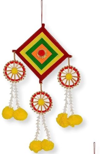 Woolen Kite With Chakri Wall Hanging For Decoration, Gifting, Gift, Home