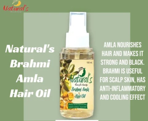 Brahmi Amla Hair Oil, Packaging Size : 100ml