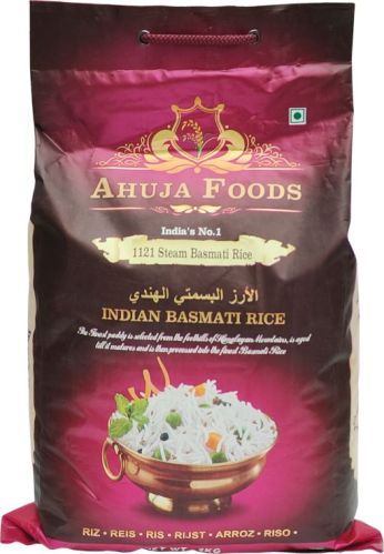 Ahuja Foods 1121 Steam Basmati Rice For Cooking