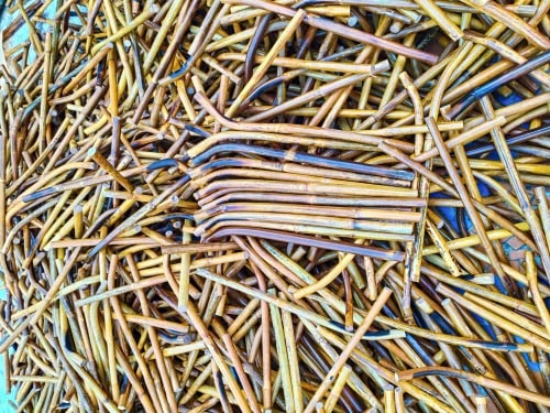 Plain Wooden Dhumal Sticks, Shape : Round