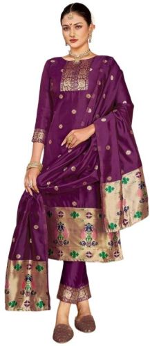 Silk Kurti, Sleeve Type : 3/4th Sleeve