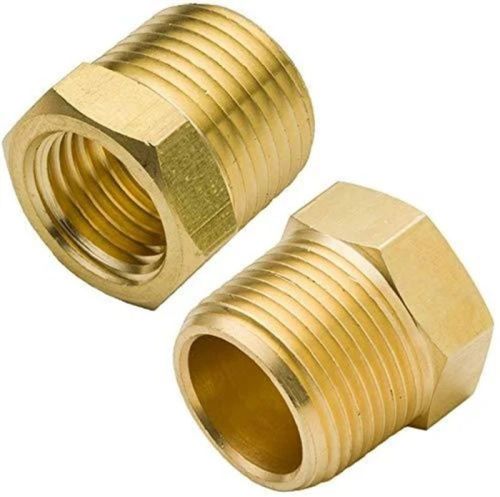 Brass Pipe Fitting, Shape : Round