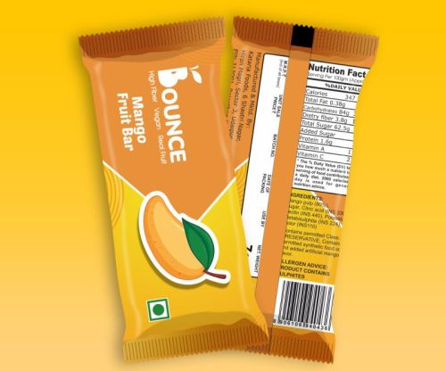 Bounce Mango Fruit Bar For Snacks