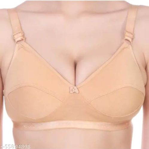 18mm Skin Color Non Padded Bra, Technics : Machine Made