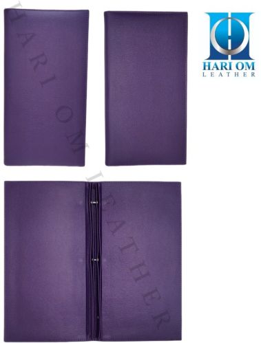 Plain Leatherette Bar Menu Folder For Hotel, Restaurant