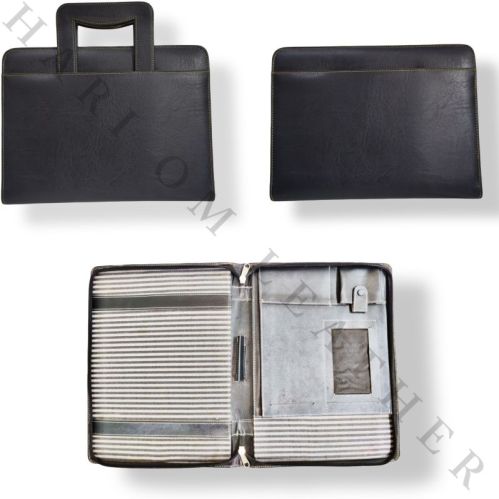 Plain File Folder Leather For Keeping Documents