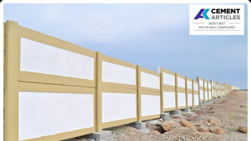 Cement Precast Compound Wall For Boundaries