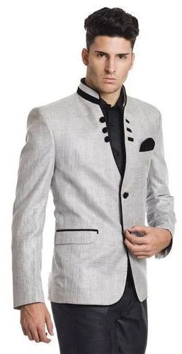 Mens Partywear Blazer, Sleeve Type : Full Sleeves