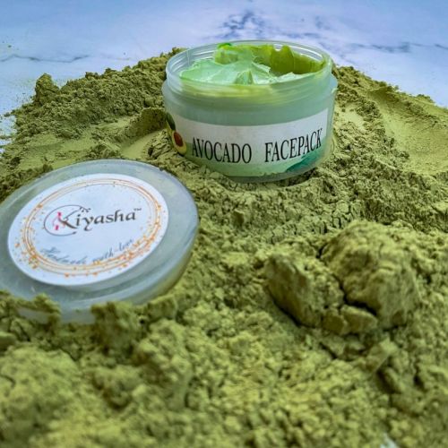 Kiyasha Avocado Face Pack, Packaging Type : Plastic Container