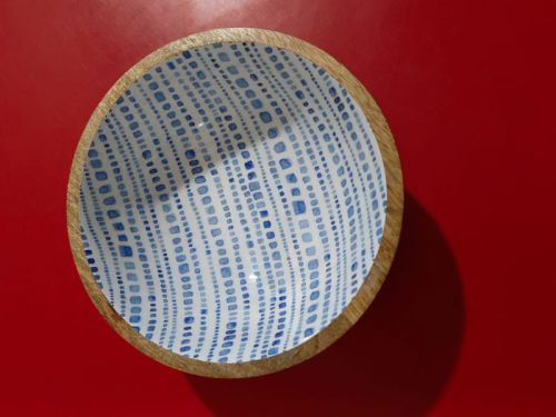 Printed Wooden Bowls For Gift Purpose, Hotel, Restaurant, Home