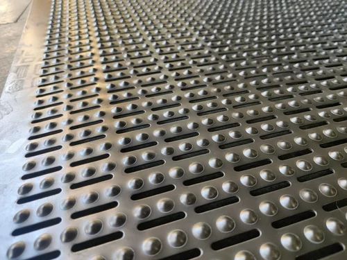 Embossed Perforated Sheet For Industrial